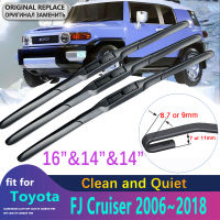 Front Wiper Blades For Toyota FJ Cruiser 2006~2018 Accessories Auto Windscreen Wipers Clean 2010 2012 2013 2014 2015 2016 2017