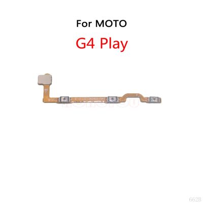 vfbgdhngh 10PCS/Lot For Motorola MOTO G4 Play Power Button Switch Volume Button Mute On / Off Flex Cable