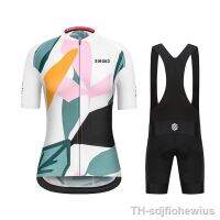 【hot】✻◄☑  SirokoTech Cycling Clothing Jersey Set Female MTB Ropa Ciclismo Cycle Wear Road Bib Short Pant