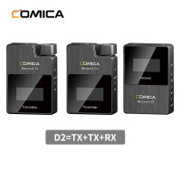 COMICA BoomX-D D2 2.4G Digital 1-Trigger-2 Wireless Microphone.