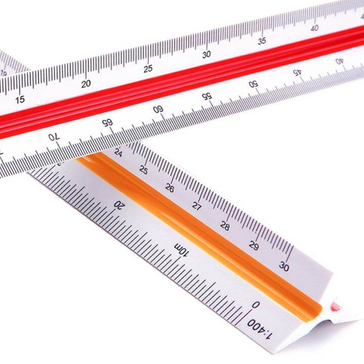 Precision Drawing Triangle Scale Ruler 30cm / 12 Inch | Lazada