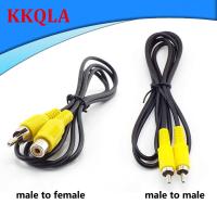 QKKQLA 1Meter Av Extension Rca Male To Female Male Cable M/M M/F Bus Lotus Head Audio Video Connector Cable Tv Sound