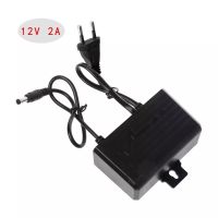 DC 12V 2A Outdoor Waterproof Power Supply Adapter CCTV Security Camera EU US