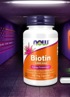 Vitamin B-7 / Biotin 1,000 / 5,000 / 10,000 mcg by NOW FOODS