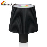 SunnyLady โคมไฟขวด LED 4000MAh โคมไฟตั้งโต๊ะแบบพกพาแบตเตอรี่ไร้สาย IP54กันน้ำไฟขวดไวน์สำหรับบาร์ร้านอาหารของครอบครัว