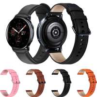 สายหนังสำหรับ Samsung Galaxy Active 2,สายรัดข้อมือสำหรับ Samsung Galaxy Active 2 40 44Mm /Active /Watch 3 41Mm Band สำหรับ Amazfit GTS3 GTS 2 2e เข็มขัด