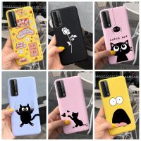 สำหรับHuawei Y7aน่ารักเคสลายการ์ตูนนุ่มซิลิโคนโทรศัพท์เคสสำหรับหัวเหว่ยHuawei Y7aปลอก6.67