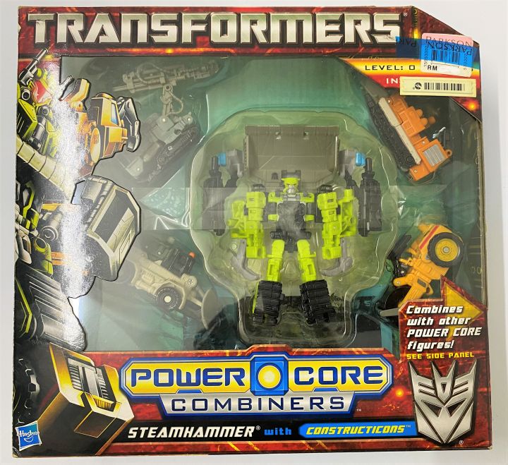 Transformers PCC Powercore Power Core Combiner Wars Steamhammer ...