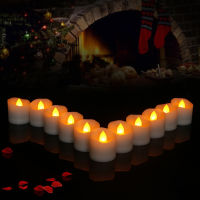 12pcs LED Simulation Candle Light LED Electronic Remote Control Flameless Candle Lamp Battery Powered Tea Lights Easter Candle