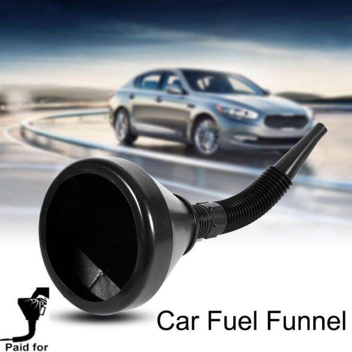 [In Stock]Car Fuel Funnel With Strainer Motorcycle With Filter Mesh