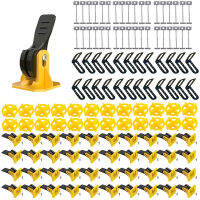 New Floor Tile Leveling System Clips Leveler Adjuster Kit Set for the Tile Laying Fixing Flat Ceramic Wall Construction Tools