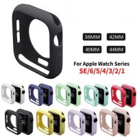 Flexible Soft TPU Protective Bumper Cover for Apple Watch 7 6 5 4 3 2 1 SE Applewatch Series 38mm 42mm 40mm 44mm 41mm 45mm Case Cases Cases