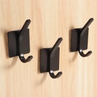 Towel Hook Heavy Duty Wall Hooks Stainless Steel Waterproof Door Hooks Kitchen Bathroom Holder Non- Hanger