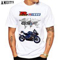 GSX-R 1000 600 Motorcycle Legend T-Shirt Summer Men Short Sleeve GS Adventure Style White Casual Tshirt Boy Ride Sports Tees