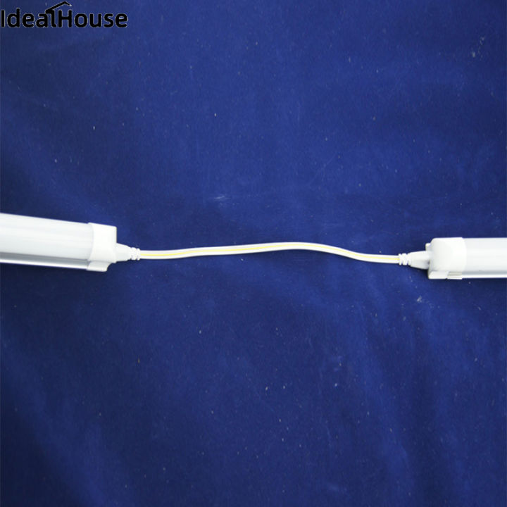 idealhouse-t8-t5-20ซม-สายต่อสายต่อปลายคู่3ท่อ-led-สำหรับหลอดฟลูออเรสเซนต์-led-รวมหลอดหลอดไฟสีขาว