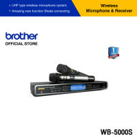 BMB WB-5000S Karaoke UHF Wireless Dual-Handheld Microphone System,ตัดเสียงขณะวาง,เหมาะสำหรับคาราโอเกะหรือประชุม,สัญญาณไกล 50 เมตร[Pre-Order จัดส่งภายใน7-15วัน]