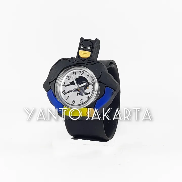 JAM TANGAN BATMAN ANAK LAKI LAKI JEPRET GROSIR MURAH | Lazada Indonesia