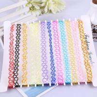 【YF】✼✜◎  Fashion Chokers for Bithday Colourful Pattern Weaving Necklaces Jewelry