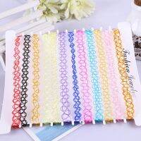 【YF】☽✗✸  Fashion Chokers for Bithday Colourful Pattern Weaving Necklaces Jewelry