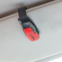 Car Sun Visor Glasses Holder Auto Fastener Clip for Card Ticket Stand Universal Storage Case Sunglasses Interior Accessories