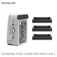 【NEW】 Sunnylife ฝาครอบปลั๊กกันฝุ่นซิลิโคน3ชิ้น,ฝาป้องกันสำหรับ Mavic 2/2S