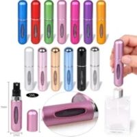 【YF】❁  5ml 8ml Perfume Spray Bottle Refillable Aluminum Atomizer Refill Tools