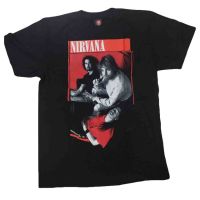 【Hot】 เสื้อวง Nirvana เสื้อวงร็อค Nirvana T-shirt เสื้อยืดวงร็อค