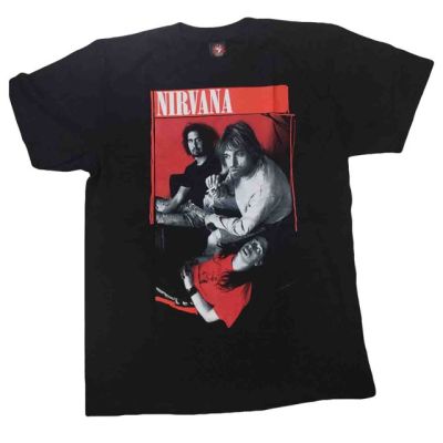 【New】 เสื้อวง Nirvana เสื้อวงร็อค Nirvana T-shirt เสื้อยืดวงร็อค