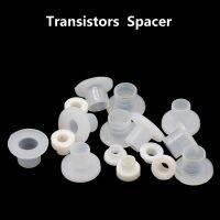 30Pcs TW3 TW6 TW9 TW10 ทรานซิสเตอร์ปะเก็นพลาสติก Spacer ฉนวนหมวกเว้า-นูนปะเก็นฉนวนอนุภาค Mica แผ่น