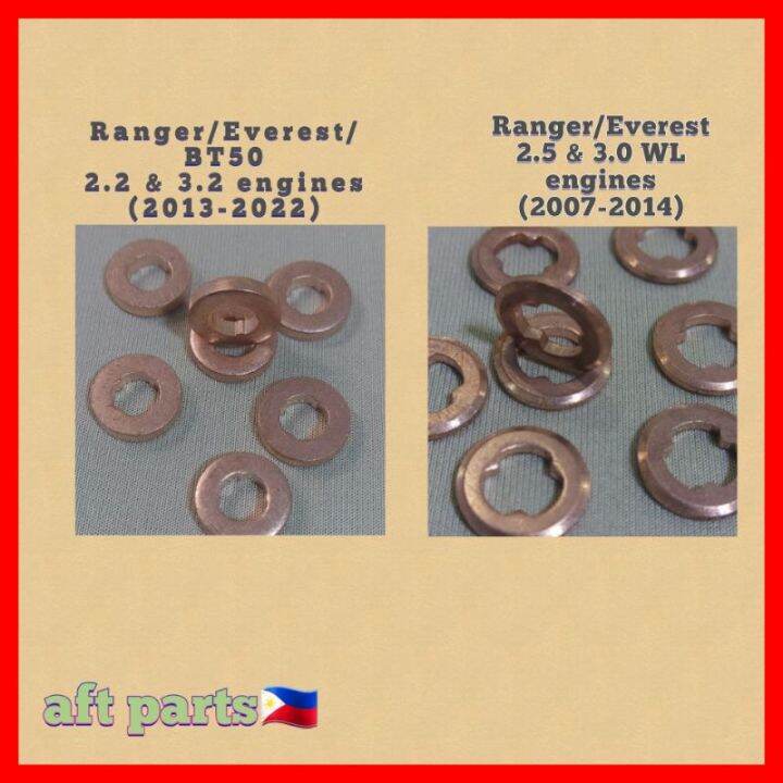 Ford Ranger / Everest / BT50 injector copper washer 2.2/3.2 and 2.5/3.0