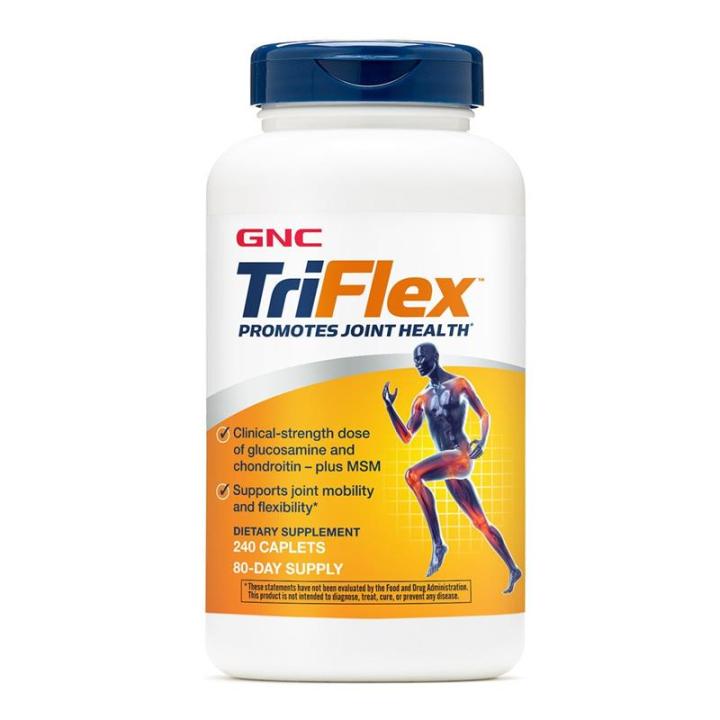 gnc-triflex-caplets-encourage-overall-joint-health-glucosamine-240-capsules-ส่งเสริมสุขภาพโดยรวมข้อต่อ-กลูโคซามีน