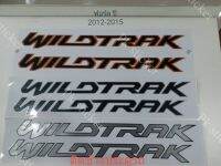 สติ้กเกอร์ WILDTRAK ติดข้างประตูรถ ฟอร์ด ปี2012-2015 /2016-2019 /2020  1ชุดมี2ชิ้น งานสกรีน เท่าoriginal