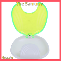 Samurry ✨Hot Sale✨ Car 1pcs ฟันปลอมทำความสะอาดกล่อง denture bath Container Holder Case