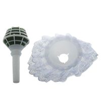 1PC DIY Foam Bouquet Handle Bridal Floral Wedding Flower Holder Decoration With Lace Trim