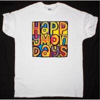 ใหม่มาถึงผู้ชายเสื้อยืด HAPPY MONDAYS โลโก้ทางเลือก ROCK ACID BLACK GRAPE THE FARM เสื้อยืดแฟชั่น Cool Fany Tshirt