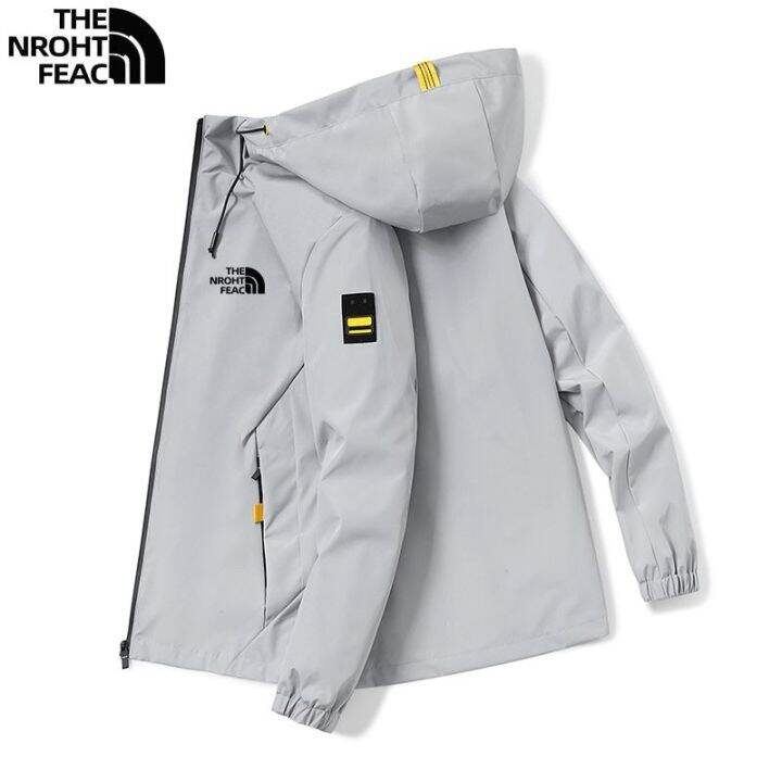 north-face-north-ของ-tnf-เสื้อโค้ทเสื้อแจ็คเก็ตชายมีฮู้ดหย่อนใจแฟชั่นฤดูใบไม้ร่วงทรงหลวมขนาดใหญ่ทางทิศเหนือของเสื้อกีฬาด้วยวิธีที่ถูกต้อง