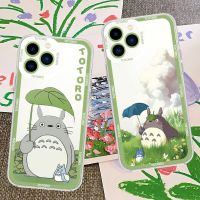 【อิเล็กทรอนิกส์เปล่งประกาย】เคสโทรศัพท์สตูดิโอจิบลิโทโทโร่เพื่อนบ้านของฉันสำหรับ Samsung S21 S22 S23บวกไลท์กรอบขอบใสพิเศษ