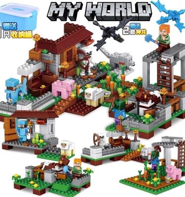 2022 New Phantom Ninja Building Blocks Minecraft Assembling Figure Boys And Girls Childrens Educational Toys Gifts 【AUG】