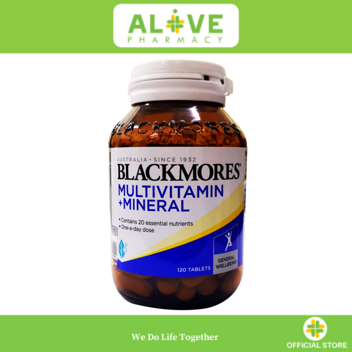 BLACKMORES MULTIVITAMIN + MINERAL 120'S Lazada