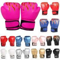 2023∏❏♣ 3-12 Yrs Kids Boxing Gloves PU Leather MMA Fighting Punching Bag Kickboxing Gloves Karate Muay Thai Training Workout Gloves Kids