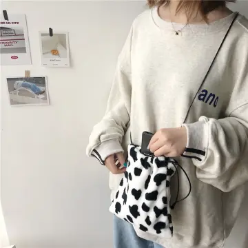 Furry best sale cow bag