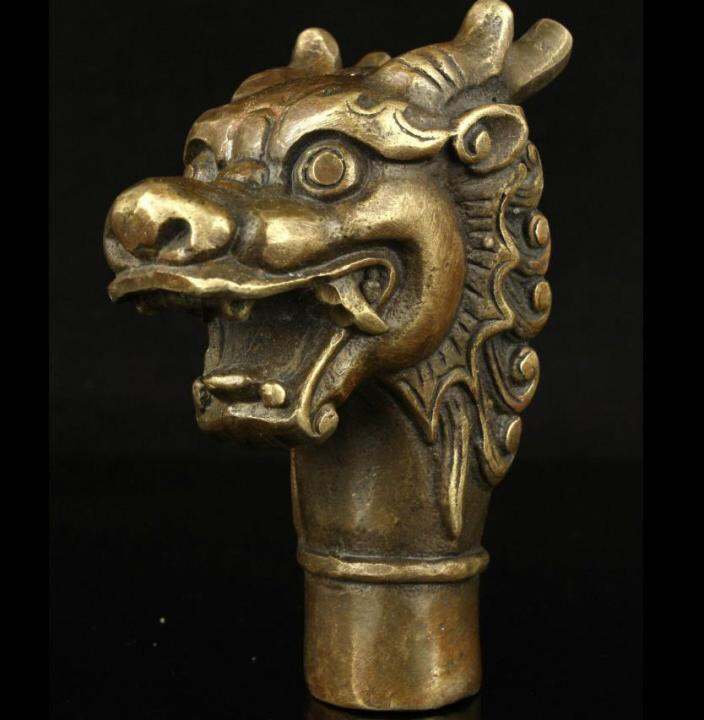 671115907-handwork-carving-bronze-fierce-dragon-statue-cane-walking-stick-amulet