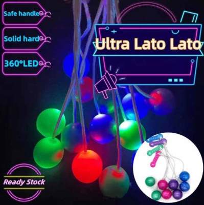 ของเล่น LATO LATO กับไฟ VIRAL Old School 3/4/5Cm Latto Latto Original Fidget Toys สำหรับเด็กผู้ชายเด็กผู้หญิง
