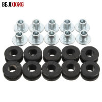 10 Pcs รถจักรยานยนต์ฝาครอบด้านข้างยาง Grommets ปะเก็น Fairings สำหรับ Yamaha สำหรับ Honda สำหรับ Suzuki CBR GSXR Ninja ZX YZF สำหรับ Kawasaki-vn4958570