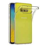 ฝาครอบเคส TPU เนื้อนิ่มใสโปร่งแสงสำหรับ Samsung Galaxy S10e