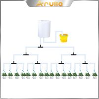 Automatic Watering Pump Controller 2/4/8/12/16 Head Flower Plant Self-Watering Tool Gardening Timing Drip Irrigation Kit