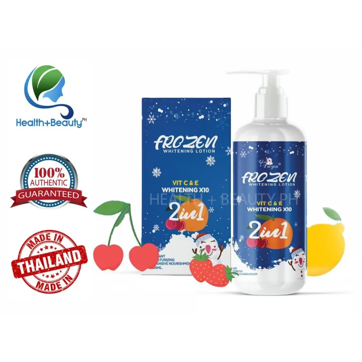 Frozen Collagen Whitening Lotion x10 200ml with Vitamin C and E (100