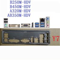 {Zhongguan digital}เดิมสำหรับ ASRock H110M G/M.2 H81M HDS R2.0 B250M HDV B450M HDV I/O Shield แผ่นแผ่นหลัง Blend Bracket