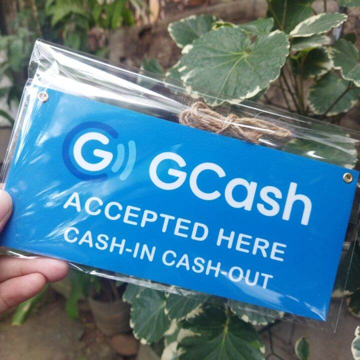 G CASH CASH IN CASH OUT SIGNAGE | Lazada PH