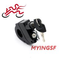 Helmet Lock For YAMAHA XVS XVZ Star Motorcycle Universal 25mm Handlebars Key Anti-thief Security Padlock Accessories